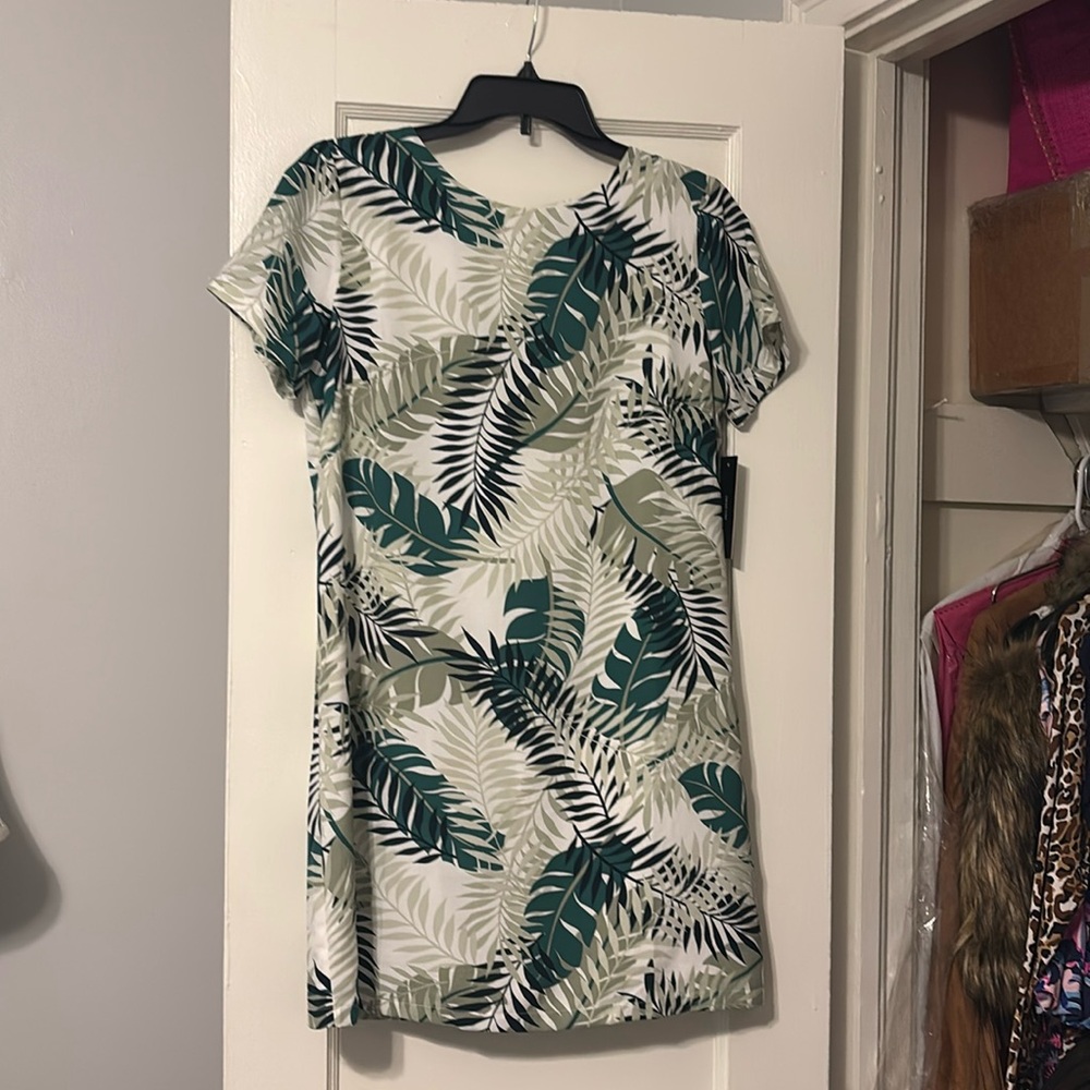 Lulus Palm Print dress
